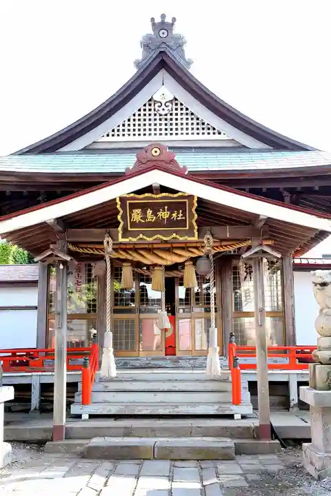 函館厳島神社の本殿・本堂