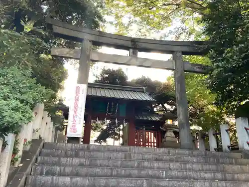 金王八幡宮の鳥居