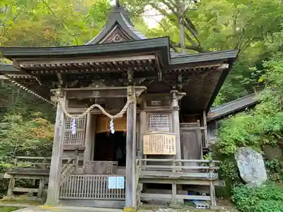 戸隠神社中社の本殿・本堂