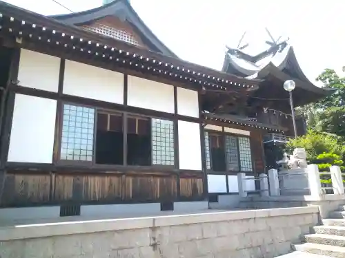 道通神社の本殿