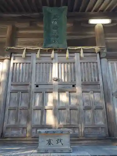 幡頭神社の本殿・本堂