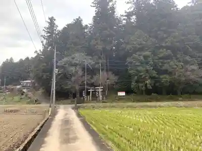 大渕天神社の周辺