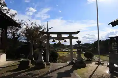 長屋神社の鳥居