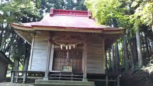 長嶺神社の本殿