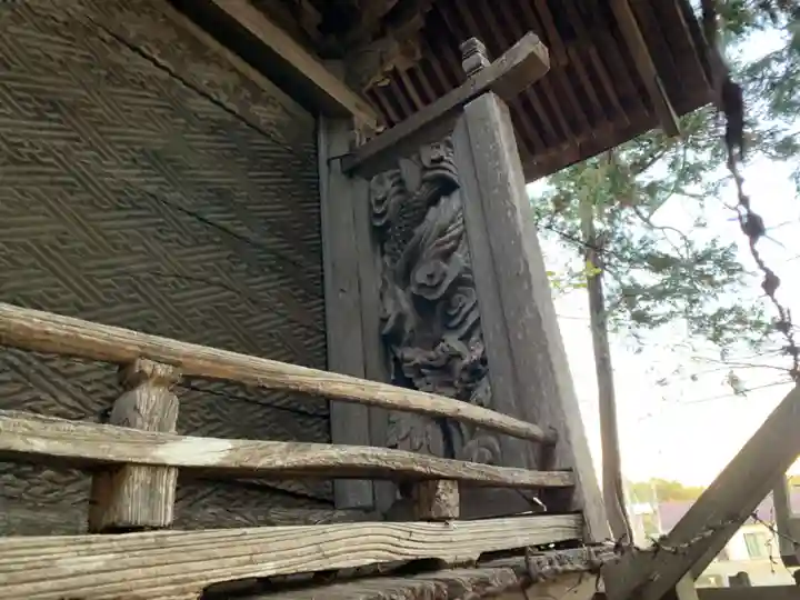 八幡神社の芸術