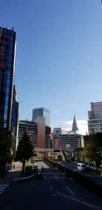 新栄稲荷神社の周辺