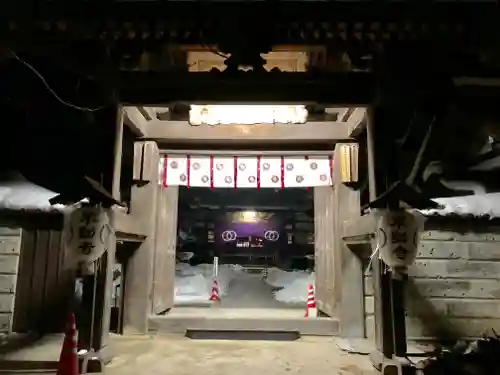 不動寺の山門・神門