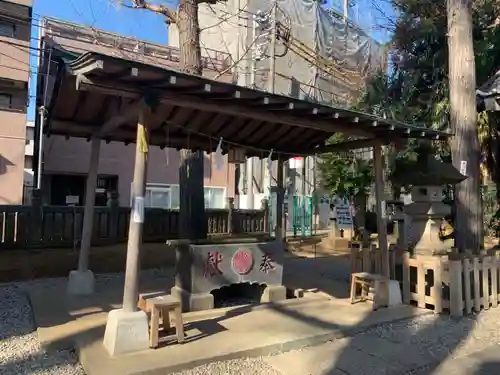 浅間神社の手水舎
