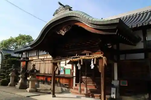 蟻通神社の本殿