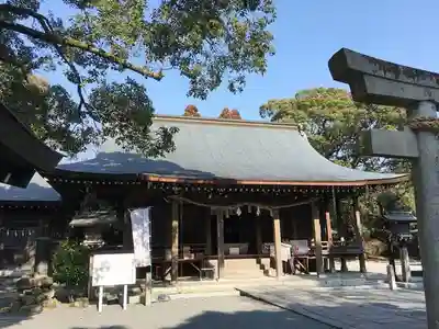 千栗八幡宮の本殿・本堂