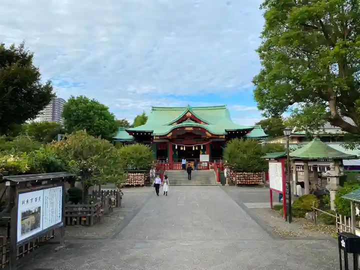 亀戸天神社の本殿・本堂
