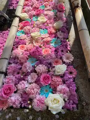 津島神社の手水舎