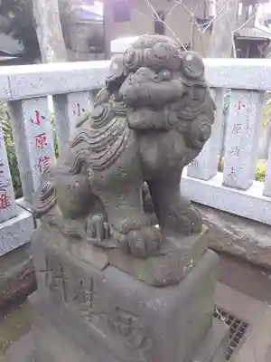 西台天祖神社の狛犬