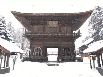 長勝寺の山門・神門