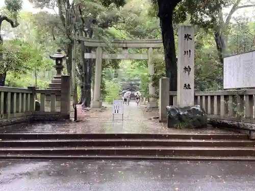赤坂氷川神社の鳥居