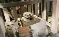牛天神北野神社の手水舎