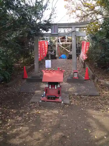 鎌数伊勢大神宮の鳥居