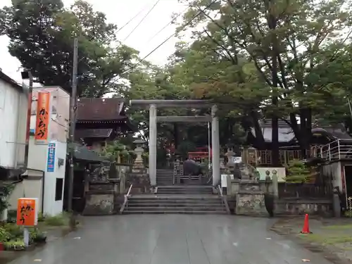 阿邪訶根神社の鳥居