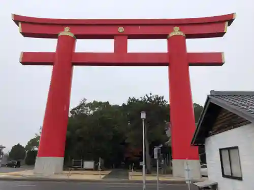 自凝島神社の鳥居