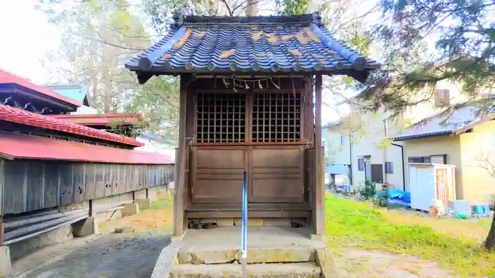 諏訪神社(八帖諏訪神社)の末社・摂社