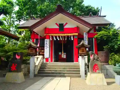 元郷氷川神社の本殿・本堂