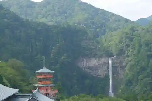 青岸渡寺の自然