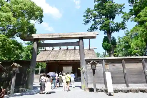 伊勢神宮外宮（豊受大神宮）の鳥居