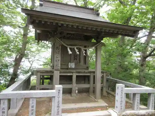 たばこ神社の本殿