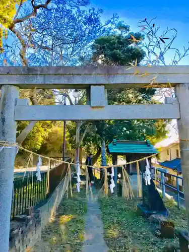 道祖神社の鳥居