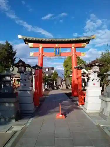 御嶽神社の鳥居