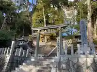 (粟生一宮)素盞嗚尊神社の鳥居