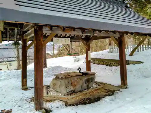 愛別神社の手水舎