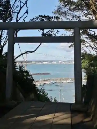 酒列磯前神社の鳥居