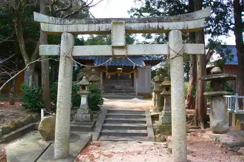 出雲路幸神社の鳥居