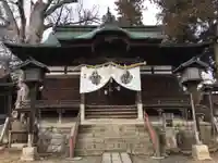 妻科神社の本殿・本堂