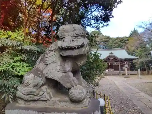 畑子安神社の狛犬