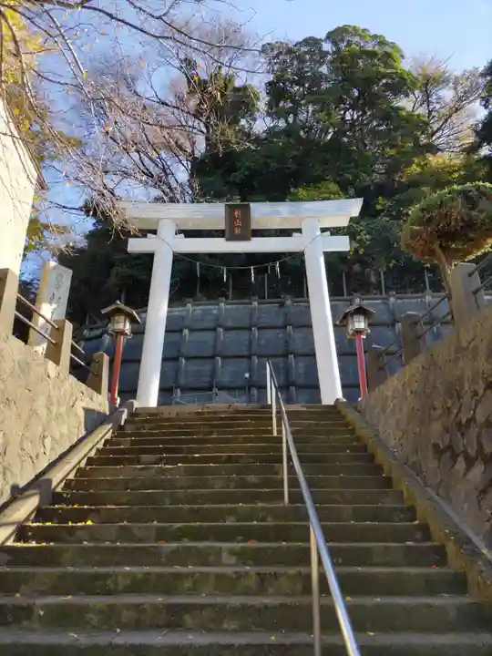 杉山社(帷子町杉山社・久保杉山神社)の鳥居