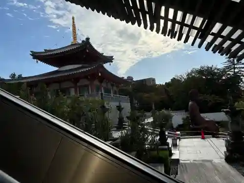 八事山 興正寺の景色