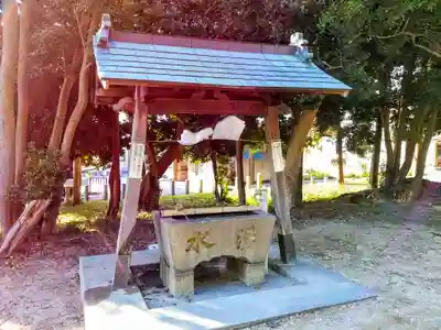 神明社(三ツ屋神明社)の手水舎