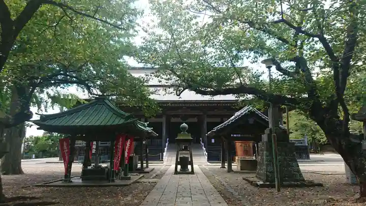 法華経寺の手水舎