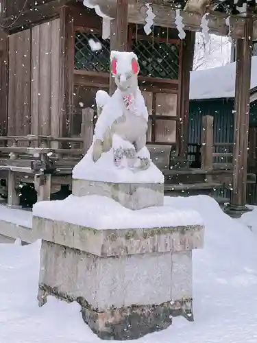 五泉八幡宮の狛犬