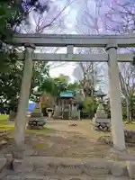 八幡社(四会)の鳥居