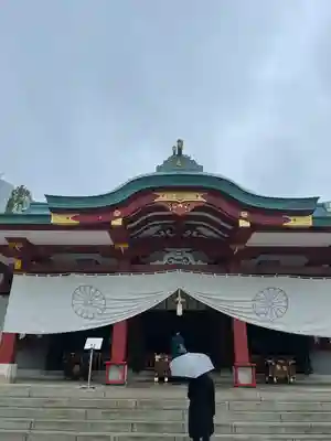 日枝神社の本殿・本堂
