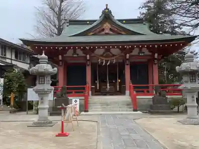 越谷香取神社の本殿・本堂