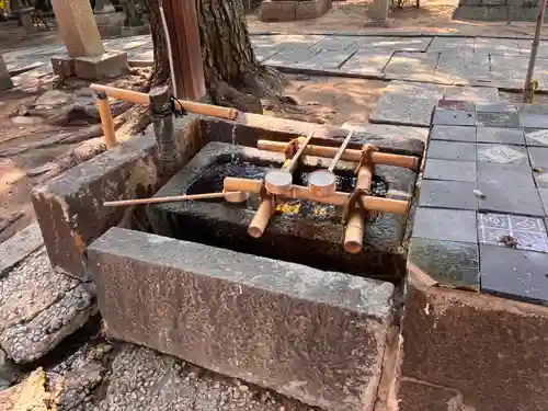 八幡神社の手水舎