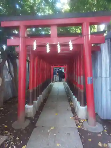 花園神社の鳥居