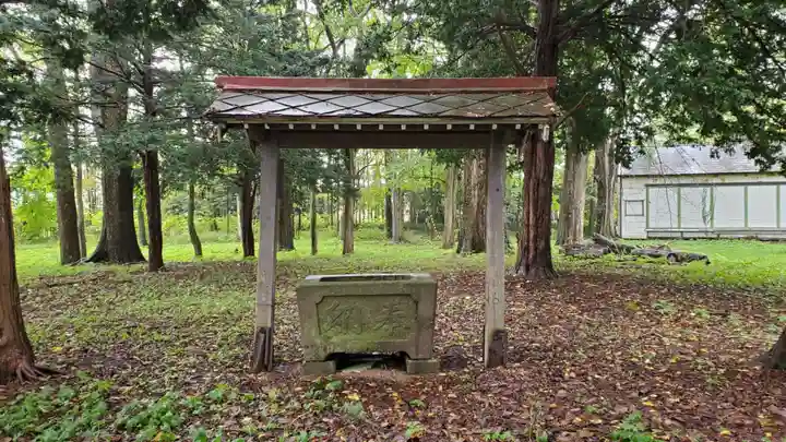 恵庭神社の手水舎
