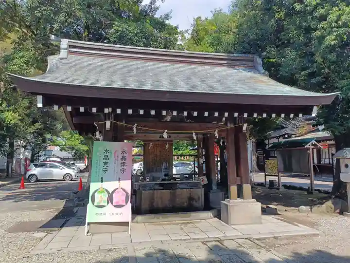 真清田神社の手水舎