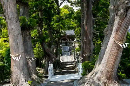 相馬太田神社の庭園