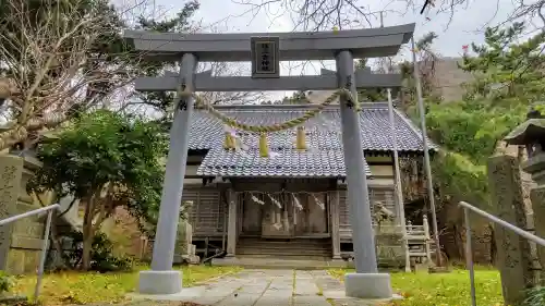 住三吉神社の鳥居